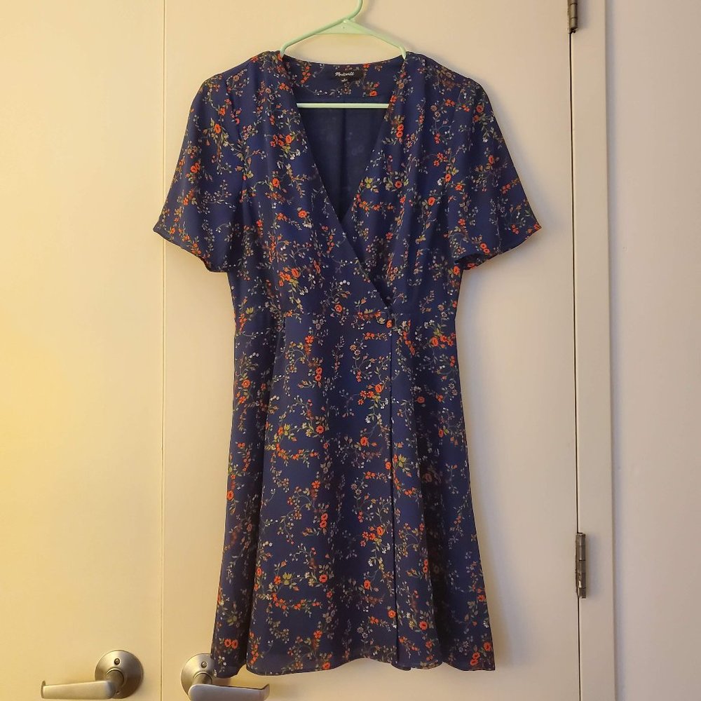 Madewell Floral Dress - Size 0